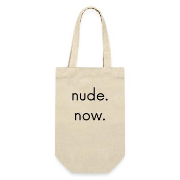 Nude Now - Gift Bag for Bottles - nature - Front