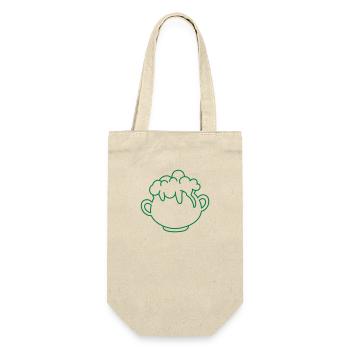 Chaudron avec potion bouillonnante - Sac à bouteille - nature - Devant