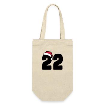 22 Numéro Noël - Sac à bouteille - nature - Devant