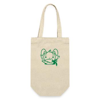 Bunny Carrot Carrot Mouth Eating Hunger Hole Vegetables - Gift Bag for Bottles - nature - Front