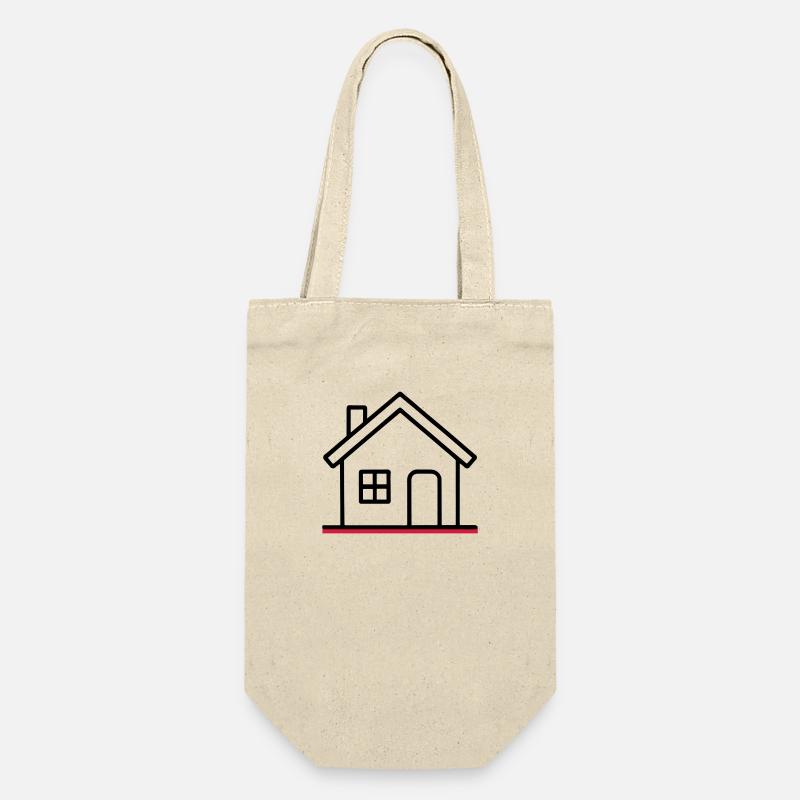 House icon - Gift Bag for Bottles - nature