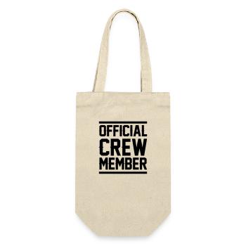 Crew Member - Gift Bag for Bottles - nature - Front
