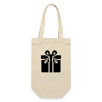 Celebration Box - Gift Bag for Bottles - nature - Front