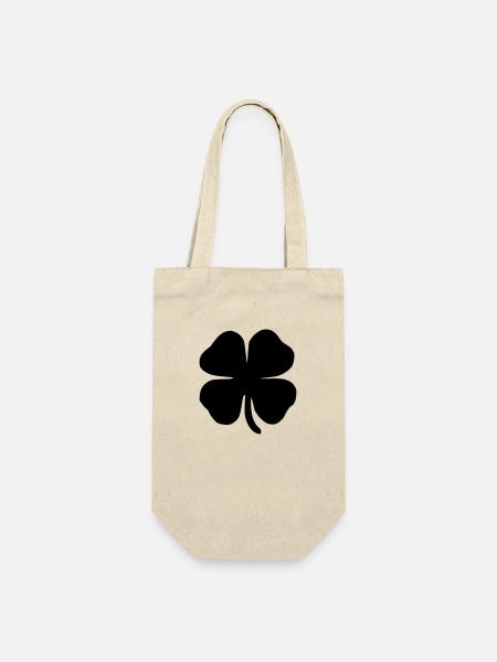 TREFLE 4 FEUILLES - Sac à bouteille - nature