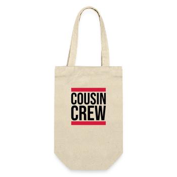 Leader Cousin Crew Team - Gift Bag for Bottles - nature - Front
