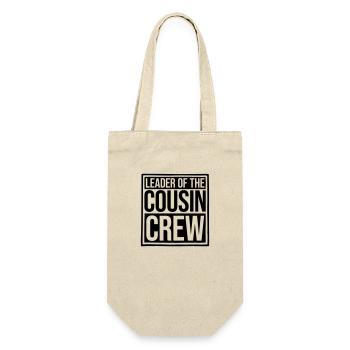Leader Cousin Crew Team - Gift Bag for Bottles - nature - Front