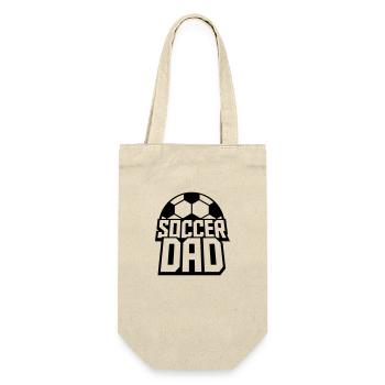 Champion Soccer Dad Logo - Gift Bag for Bottles - nature - Front
