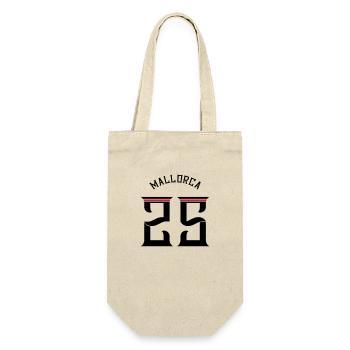 Mallorca 25 Trikot 2025 - Geschenkbeutel für Flaschen - Natur - Vorne