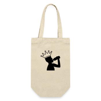 Beer King - Gift Bag for Bottles - nature - Front