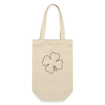 Cloverleaf - Gift Bag for Bottles - nature - Front