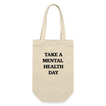 Mental Health - Gift Bag for Bottles - nature - Front