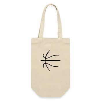 Planche graphique de basket-ball 1 - Sac à bouteille - nature - Devant