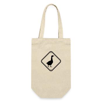 Goose sign caution - Gift Bag for Bottles - nature - Front