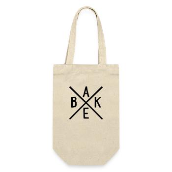 to bake - Gift Bag for Bottles - nature - Front