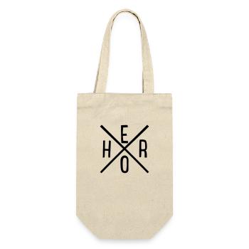 héros - Sac à bouteille - nature - Devant