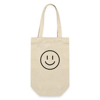 Would have had bicycle chain 20 - Gift Bag for Bottles - nature - Front