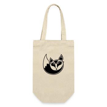 Renard roux Forêt sauvage Animal Cool Logo Icône - Sac à bouteille - nature - Devant