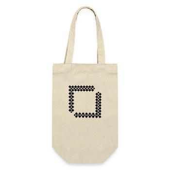 Pattern Vriereck - Gift Bag for Bottles - nature - Front