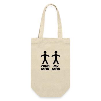Your My Man - Gift Bag for Bottles - nature - Front