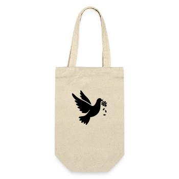 Dove of peace against war for peace - Gift Bag for Bottles - nature - Front