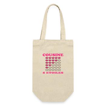COUSINE 5 ETOILES - Sac à bouteille - nature - Devant