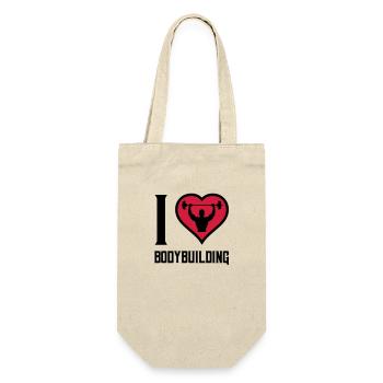 i love bodybuilding - Gift Bag for Bottles - nature - Front