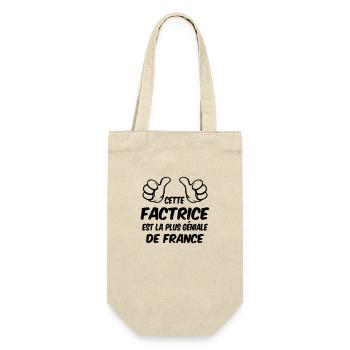 MEILLEURE FACTRICE - Sac à bouteille - nature - Devant