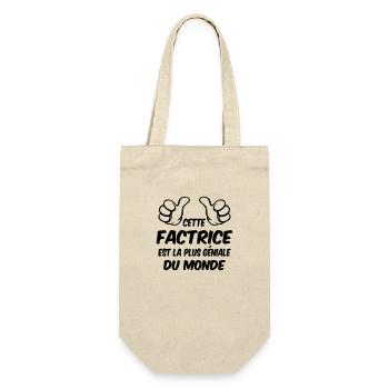 MEILLEURE FACTRICE - Sac à bouteille - nature - Devant
