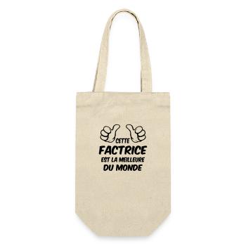 MEILLEURE FACTRICE - Sac à bouteille - nature - Devant