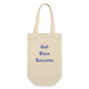 GodBlessRaccoons - Gift Bag for Bottles - nature - Front