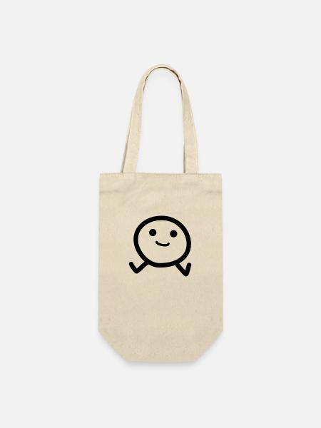 Bonhomme - Sac à bouteille - nature