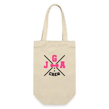 jga crew - Geschenkbeutel für Flaschen - Natur - Vorne