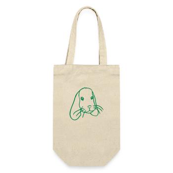 Bunny Rabbit Bunny Rodent Small Animal Cute - Gift Bag for Bottles - nature - Front