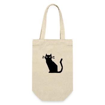 sharp cat evil - Gift Bag for Bottles - nature - Front