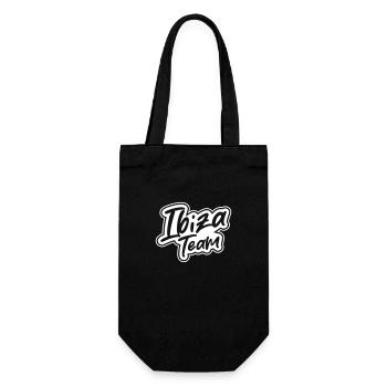 Ibiza Team - Gift Bag for Bottles - black - Front