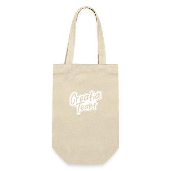 Croatia Team - Gift Bag for Bottles - nature - Front
