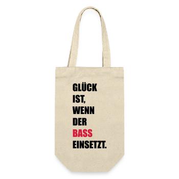 Musik - Geschenkbeutel für Flaschen - Natur - Vorne