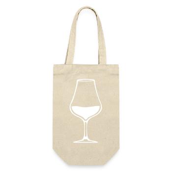 Verre à vin rouge Verre à vin - Sac à bouteille - nature - Devant
