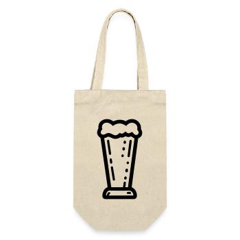 Beer - Gift Bag for Bottles - nature - Front