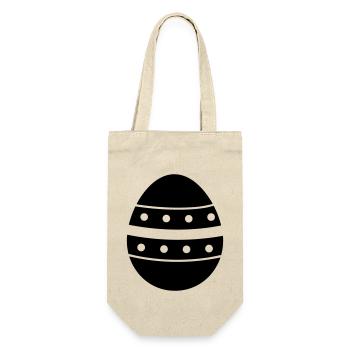 Egg - Gift Bag for Bottles - nature - Front