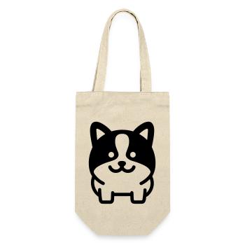 Dog - Gift Bag for Bottles - nature - Front
