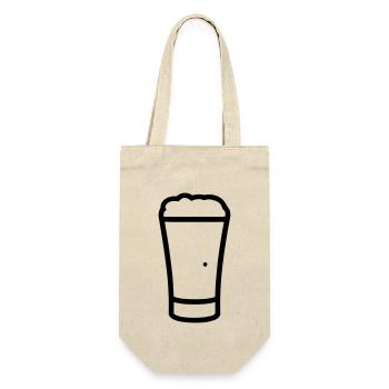 Bière - Sac à bouteille - nature - Devant