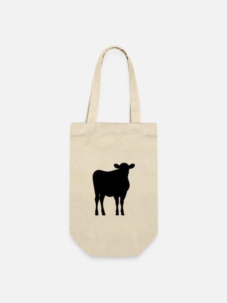 vache - Sac à bouteille - nature