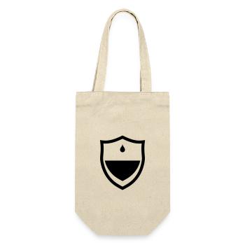 Shield - Gift Bag for Bottles - nature - Front
