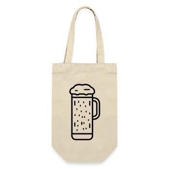 Beer - Gift Bag for Bottles - nature - Front