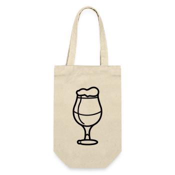 Beer - Gift Bag for Bottles - nature - Front