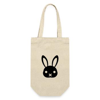 rabbit - Gift Bag for Bottles - nature - Front
