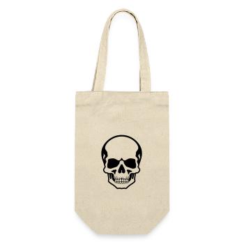 Tête de mort - Sac à bouteille - nature - Devant