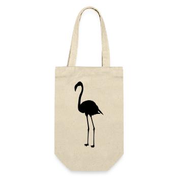 Flamants roses 6 - Sac à bouteille - nature - Devant
