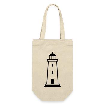 Lighthouse - Gift Bag for Bottles - nature - Front